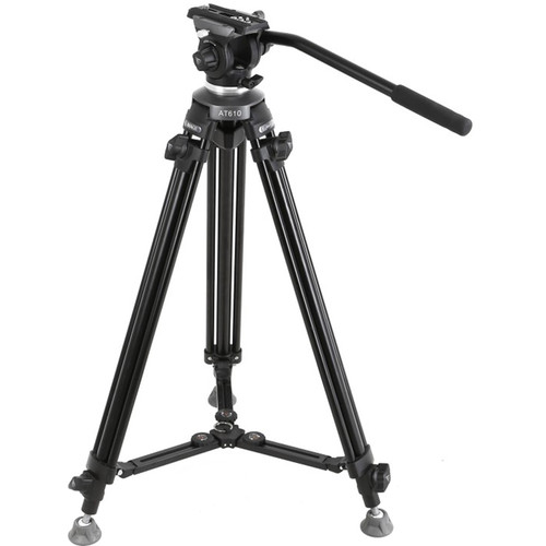 E-Image EK610 Professional Compact Tripod with Fluid Head